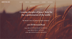 Desktop Screenshot of berrytonumc.org